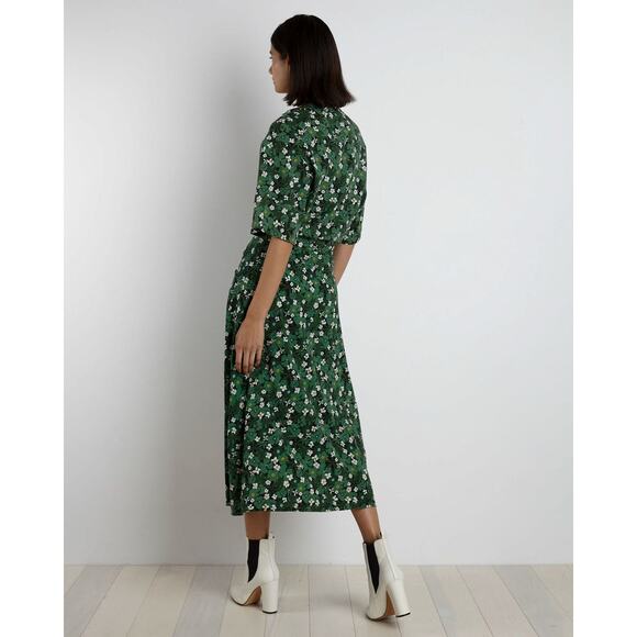The Kit Cobie Shirtdress Green Primrose Size 12 - Picture 6 of 7
